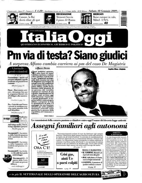 Italia oggi : quotidiano di economia finanza e politica